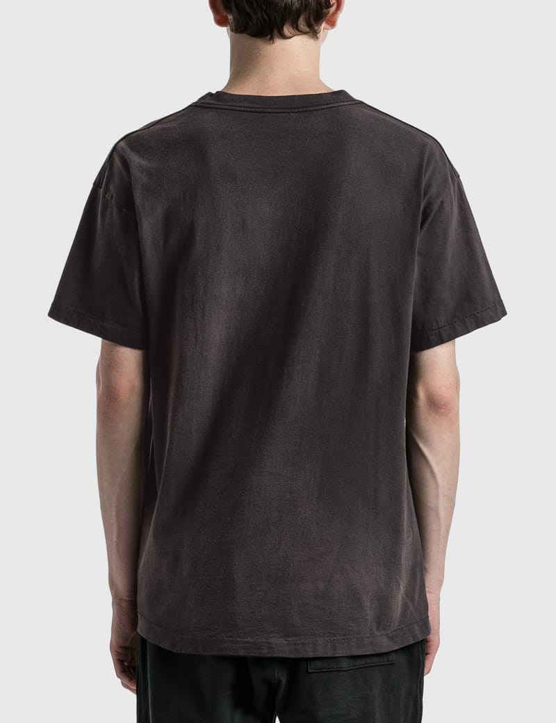 ダークブラウン Tシャツ LIFE. SAINT SAINT MXXXXXX(セントマイケル) 商品ページ - SS TEE LIFE MARIA