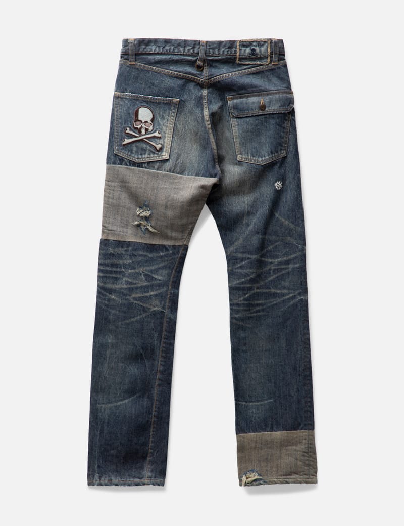 NEIGHBORHOOD - NEIGHBORHOOD WASHED SKINNY DENIM PANTS | HBX