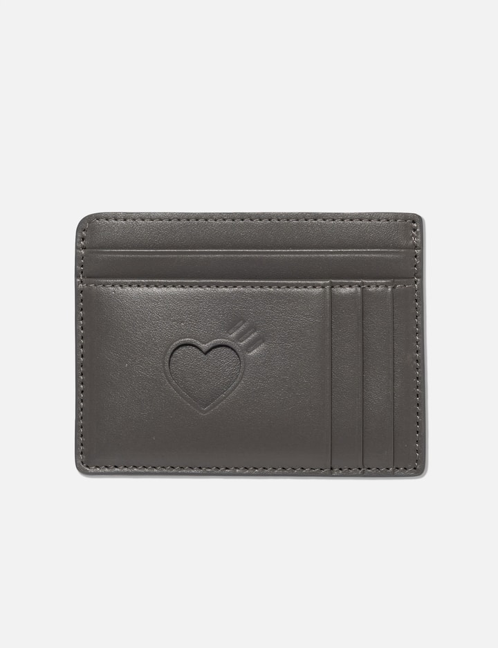 Human Made Wallet Human Made Leather Wallet - Slim cow leather design with heart cut-out ...