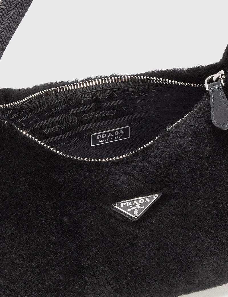 Prada shearling hobo bag new arrivals