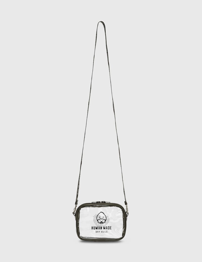【HUMAN MADE】 PVC POUCH LARGE GREEN Human Made - Large PVC Pouch | HBX - Globally Curated
