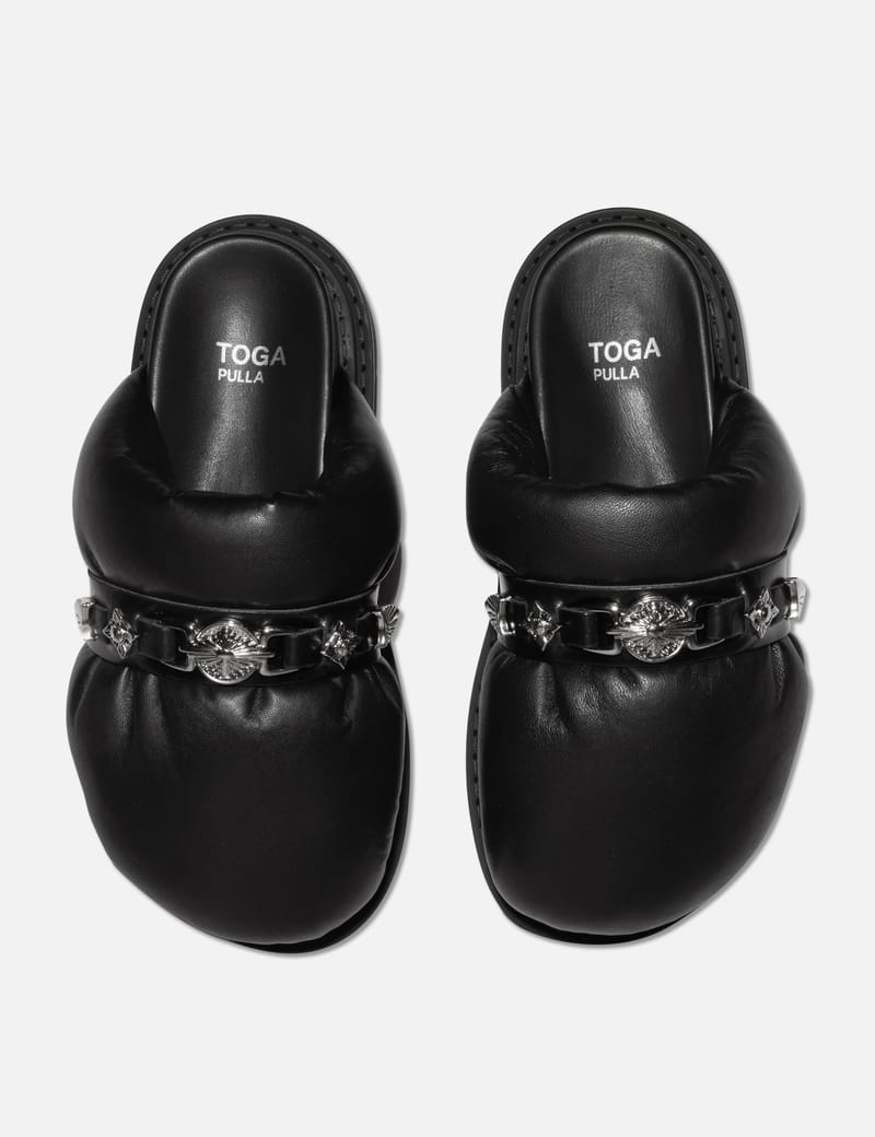 入荷nowオンラインストア - Pulla Toga レザー ハイプビースト - HBX | パファーサンダル 靴