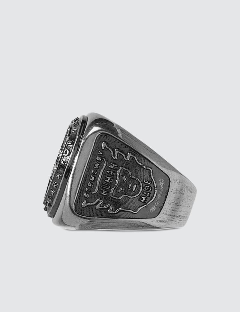 Human Made - Heart College Ring | HBX - Globally Curated Fashion