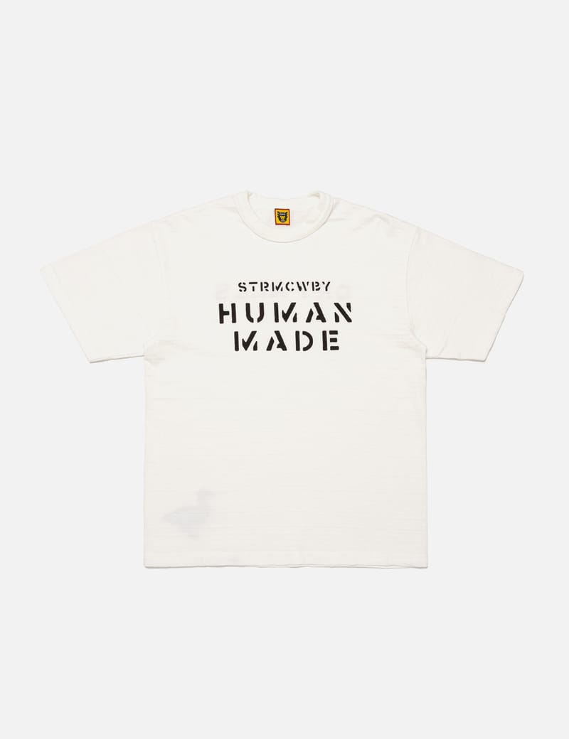 HUMAN MADE HENLEY NECK L/S T-SHIRT 白　ロンＴ Human Made - Henley Neck Long Sleeve T-shirt | HBX