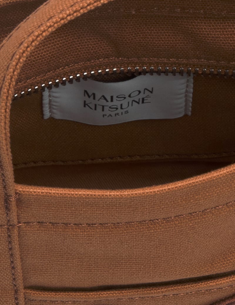 Maison Kitsuné - Fox Head Mini Tote | HBX - Globally Curated