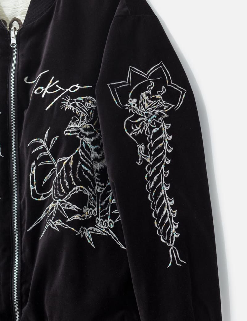 NEIGHBORHOOD Souvenir Jacket - Reversible velveteen & vintage