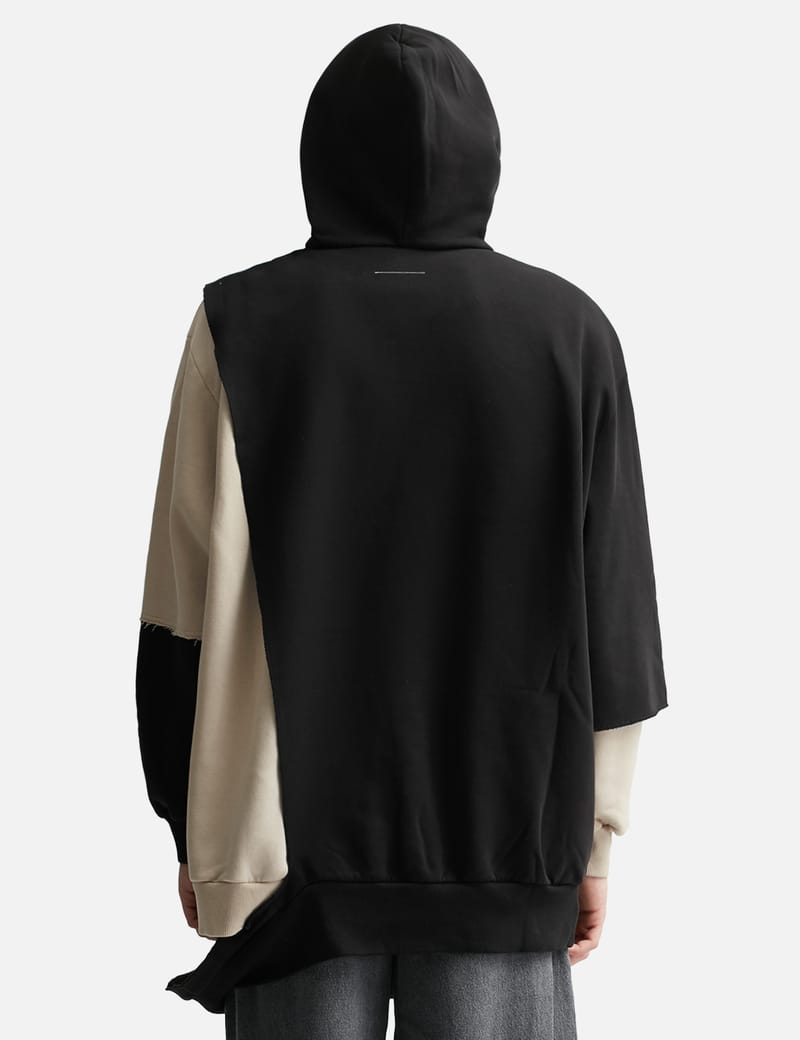 MM6 Maison Margiela - Sweatshirt with Hooded Layer | HBX