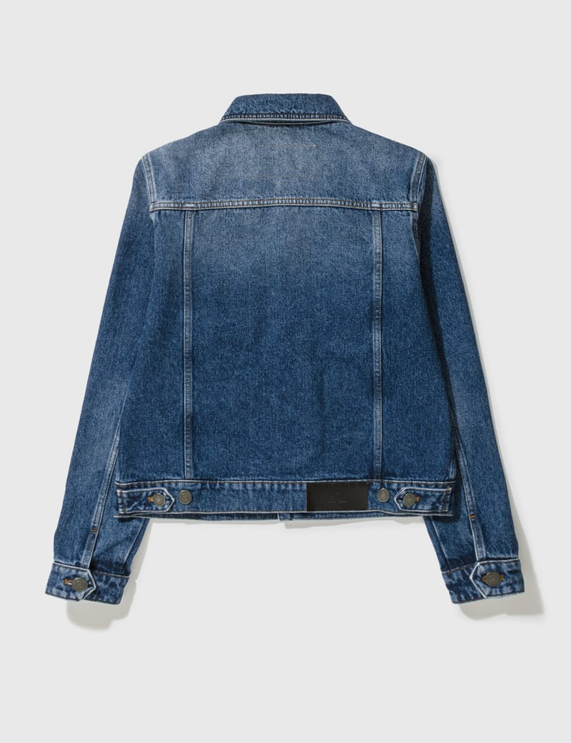 Ami - Denim Trucker Jacket | HBX - Globally Curated Fashion and