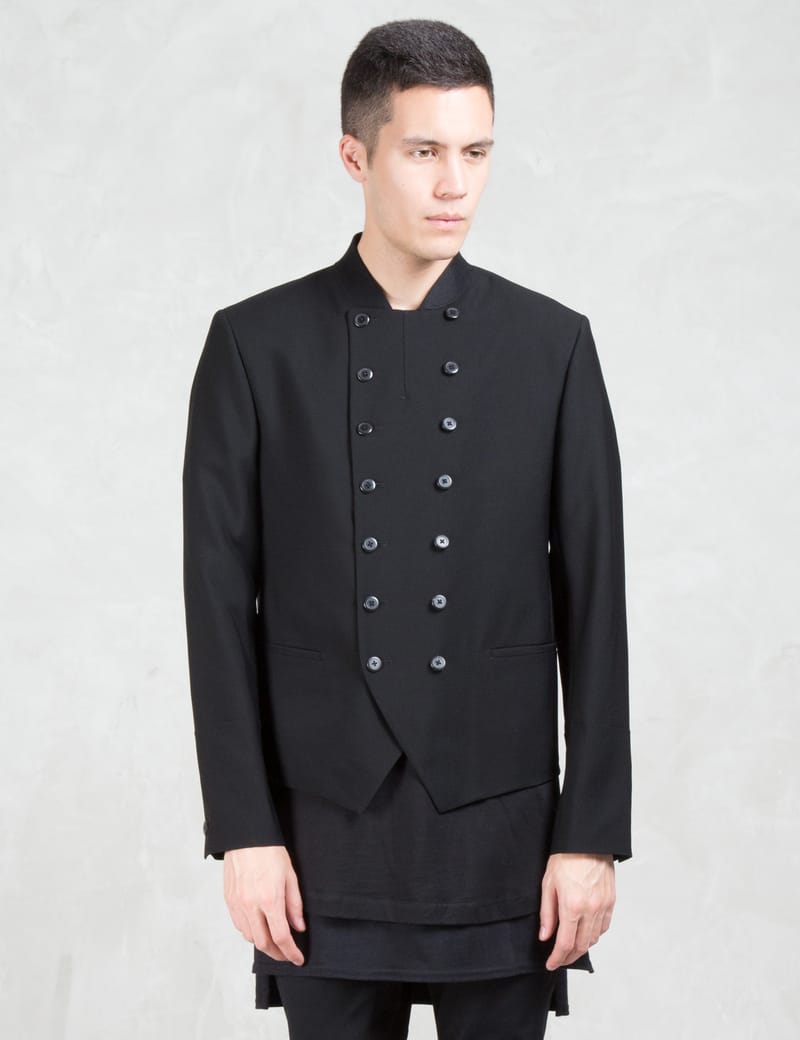 LAD MUSICIAN - Wool Gabardine Napoleon Jacket | HBX