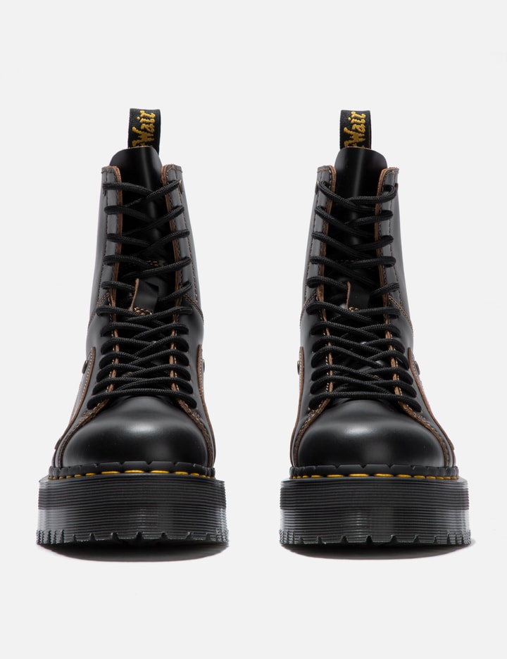 Dr. Martens - Jadon Decon Lace-To-Toe Platform Leather Boots | HBX - Globally Curated Fashion