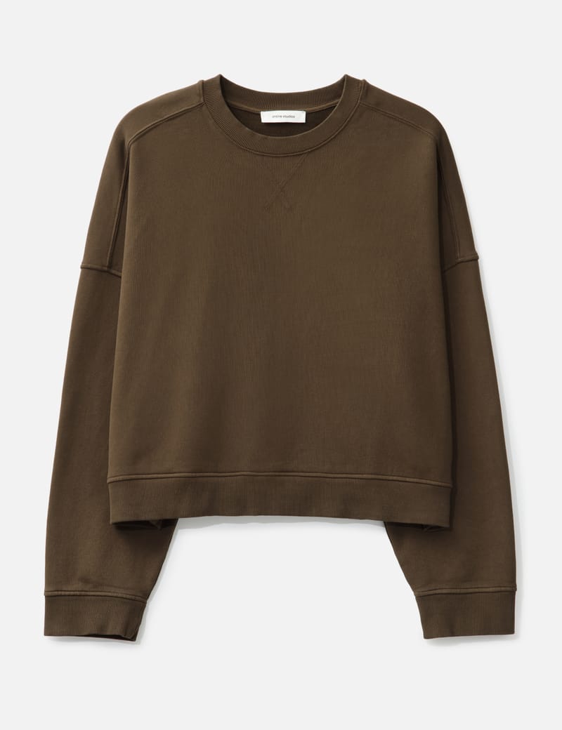 トップス entire studios THERMAL LONG SLEEVE Entire Studios Gray Thermal Long Sleeve T-shirt Entire Studios