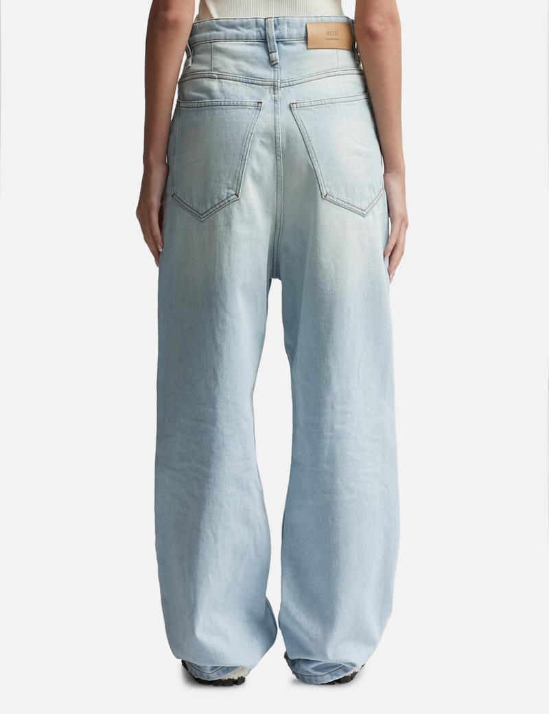 Ami - Baggy Fit Jeans | HBX - Globally Curated Fashion and 