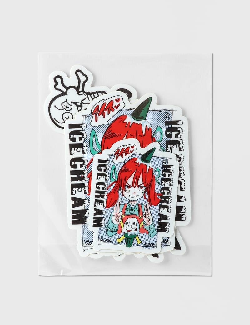 Icecream - Icecream × Jun Inagawa Sticker Pack | HBX