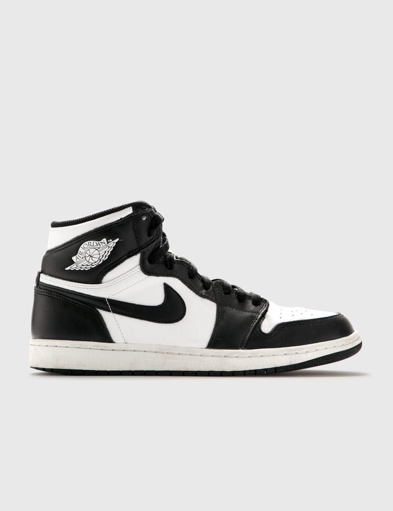 nike air jordan 1 retro high og black and white