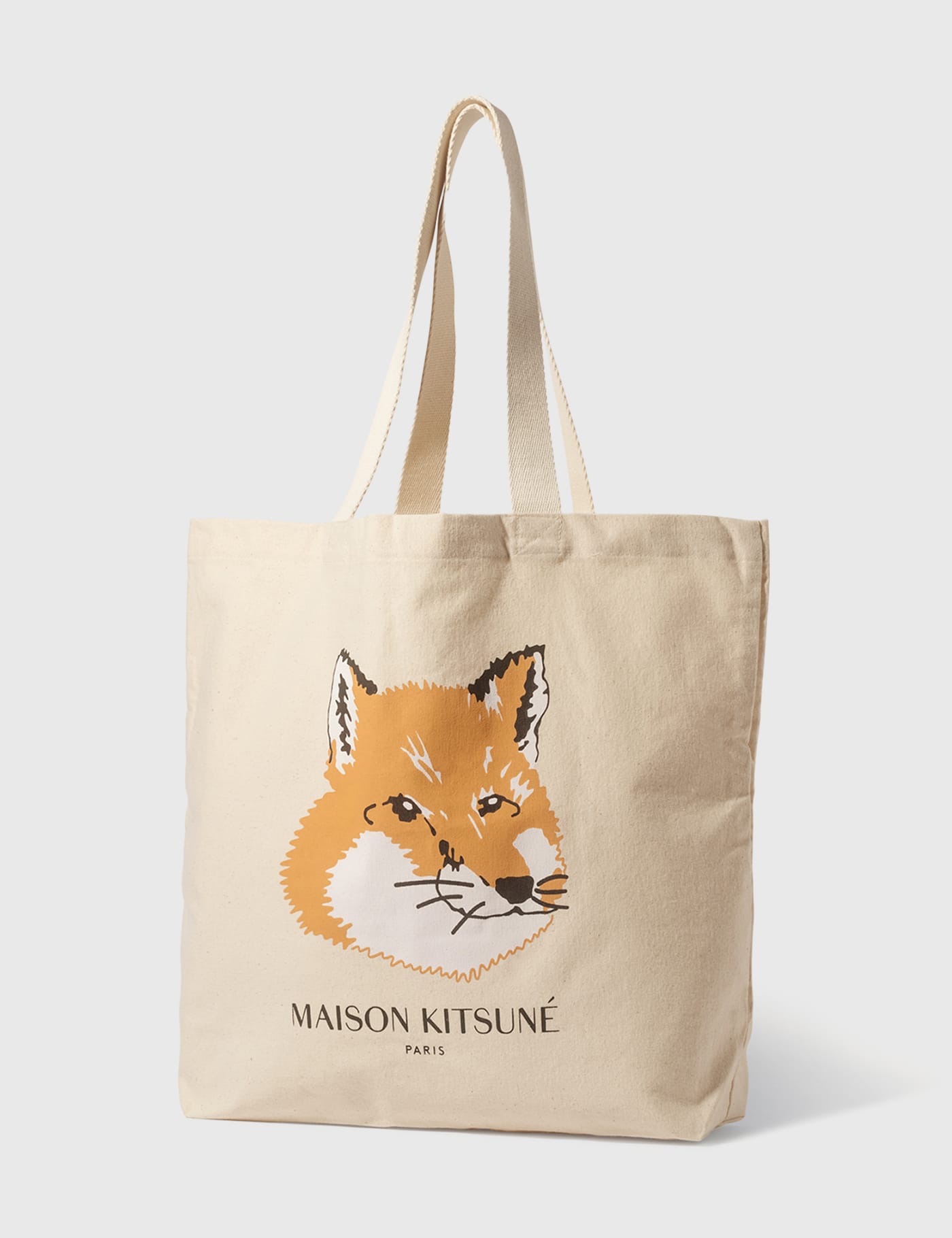 Maison Kitsune - Fox Head Tote Bag | HBX - Globally Curated Fashion and  Lifestyle by Hypebeast