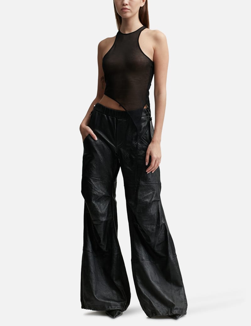 ANDREĀDAMO - Transparent Knit Tank Top | HBX - Globally