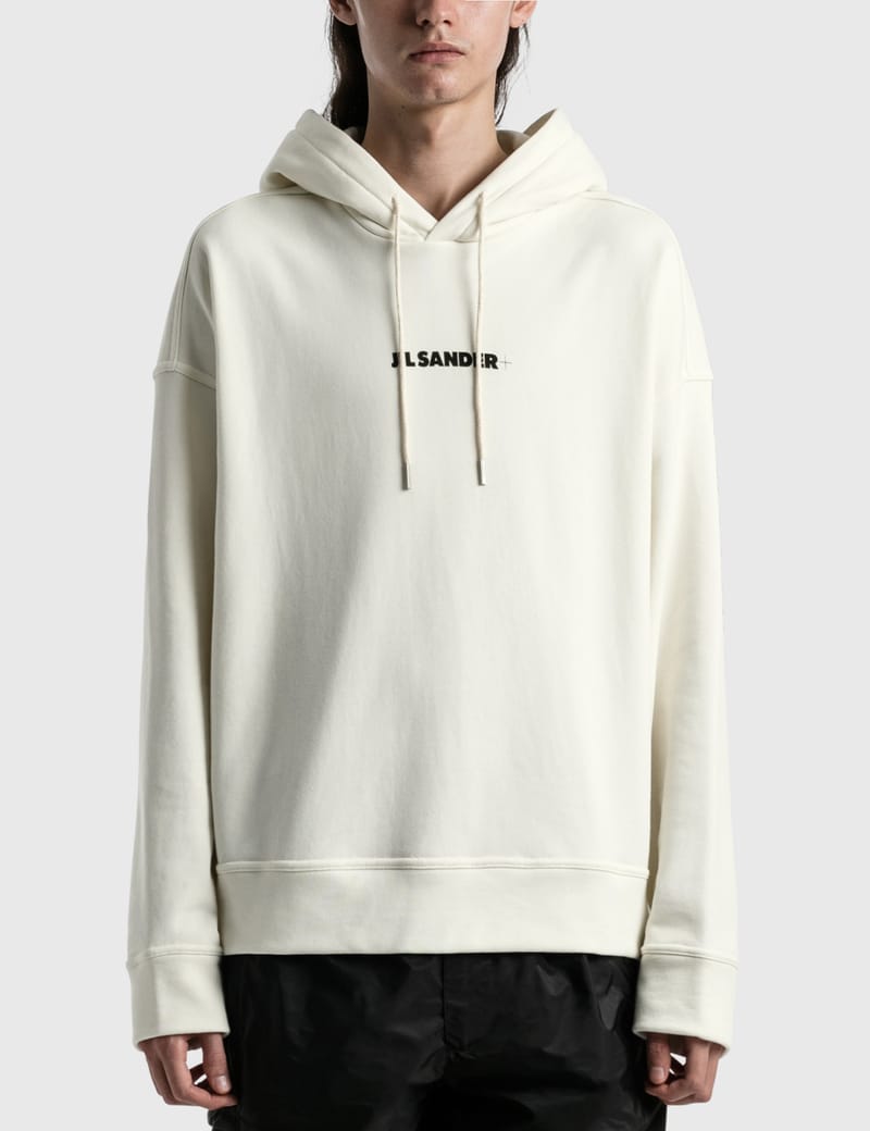 Hooded Logo Sweatshirt Man | Jil Sander Official Online Store