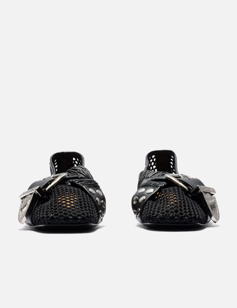Toga Pulla - Cross Strap Mesh Ballet | HBX