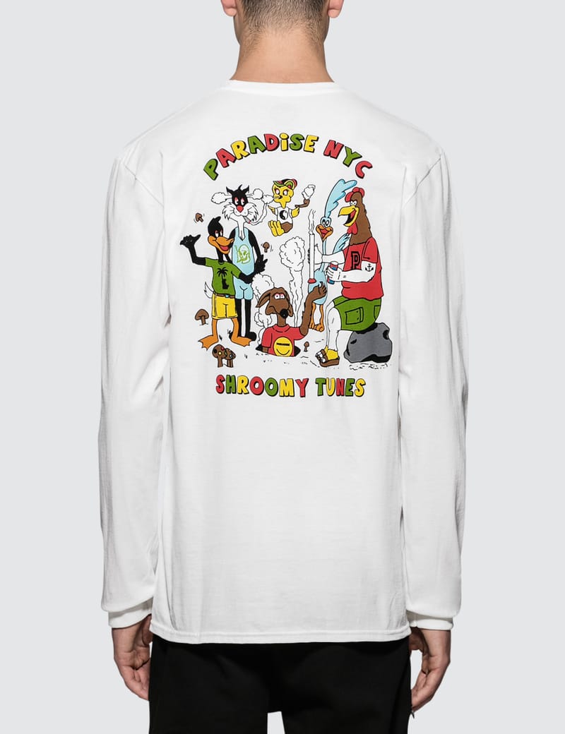 Paradise NYC - Shroomy Tunes L/S T-Shirt | HBX - Globally Curated