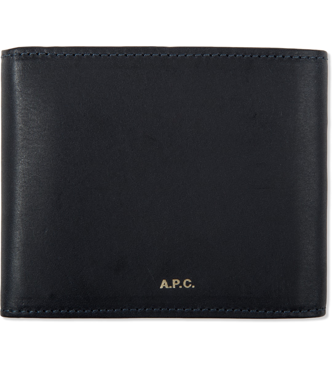 A.P.C. - Dark Navy Isaac Wallet | HBX - Globally Curated Fashion and ...