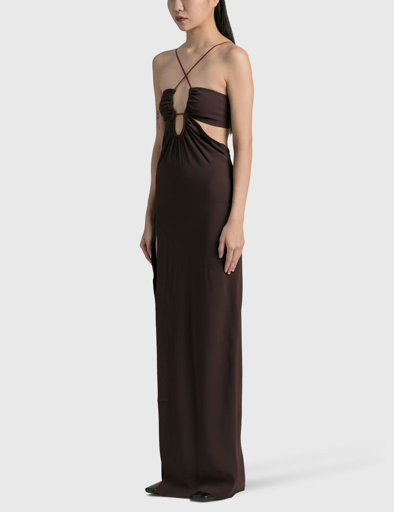 Nensi Dojaka - Front Key-Hole Floor Length Dress | HBX