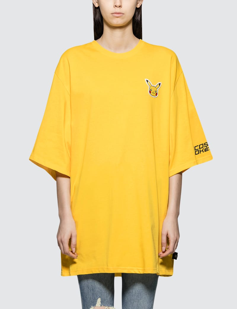 GCDS - Pikachu Extra Dress Tee | HBX - Globally Curated Fashion