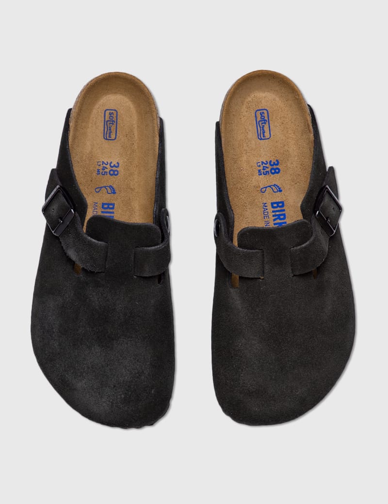 Birkenstock - Boston Suede | HBX - Globally Curated Fashion and