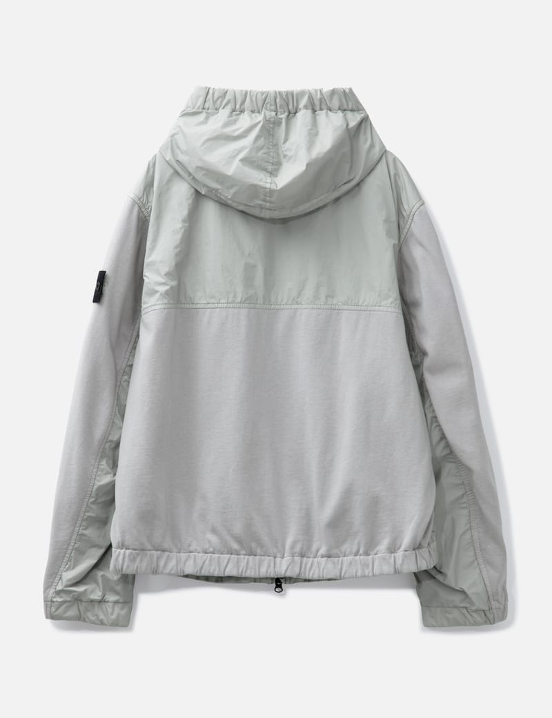 【美品】2025ss CRINKLE REPS R-NY Stone Island - Crinkle Reps R-NY Hooded Jacket | HBX