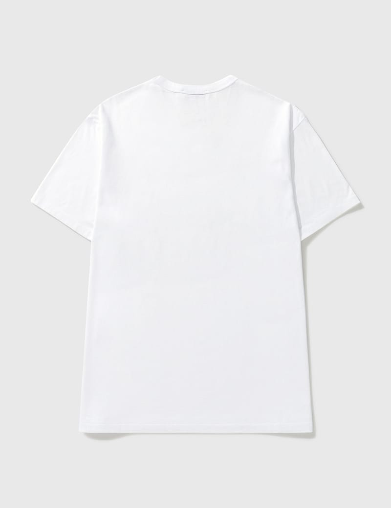 関税込★Maison Kitsune★Profile Fox Stamp Classic T White MAISON KITSUNE メゾンキツネ Tシャツ フォックス スタンプ