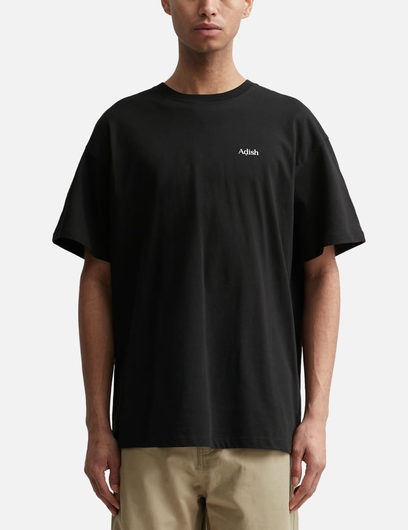 Black】ADISH Halak Classic Logo T-shirts-