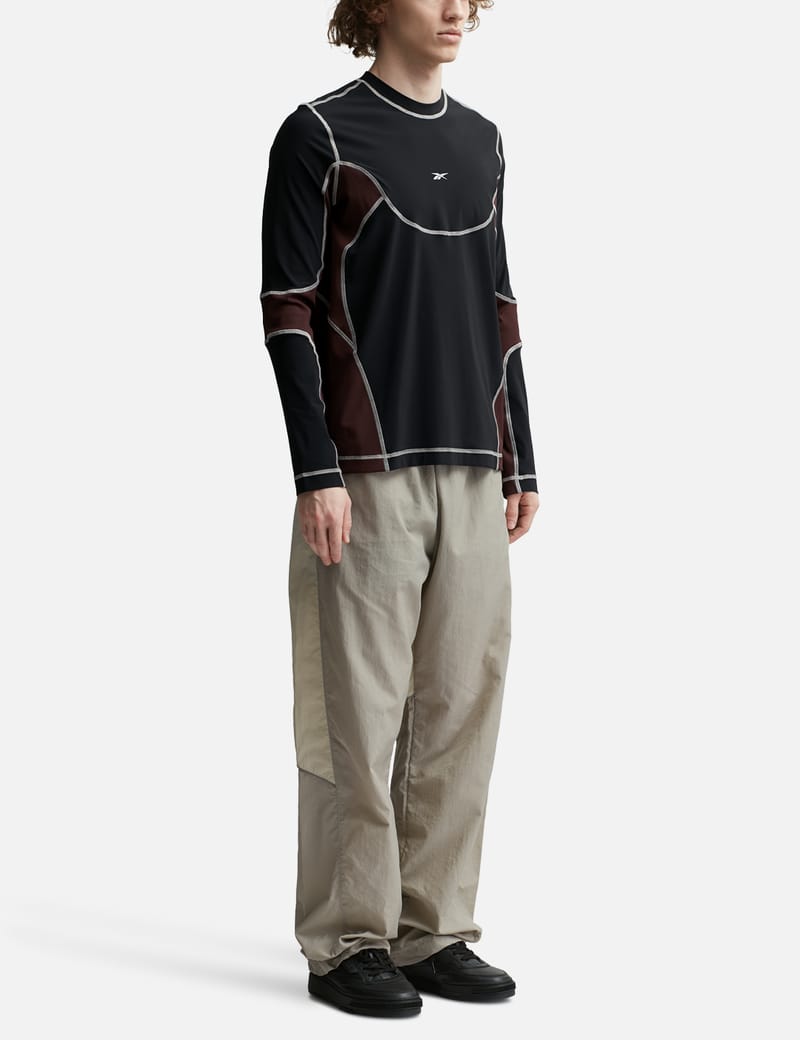 足*氏様 REEBOK everyone BORDER LONG TEE (BL 足*氏様 REEBOK everyone BORDER LONG TEE (BL - メルカリ