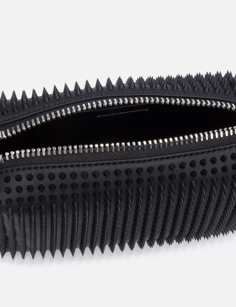 Alexander Wang Heiress ヘイレス ミディアムポーチ ブラック HEIRESS POUCH IN SATIN in BLACK | alexanderwang®