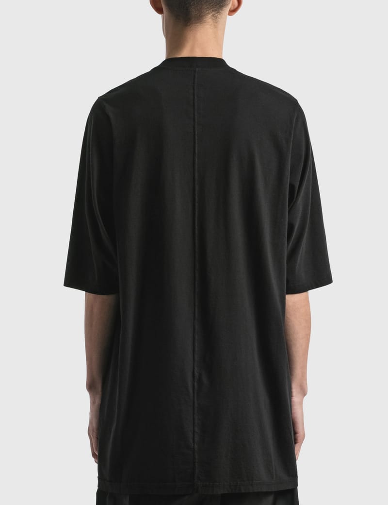 【関税＆送料込み】Rick Owens 'Jumbo' White Round Neck T-Sh Rick Owens Drkshdw - Jumbo T-shirt | HBX - Globally Curated