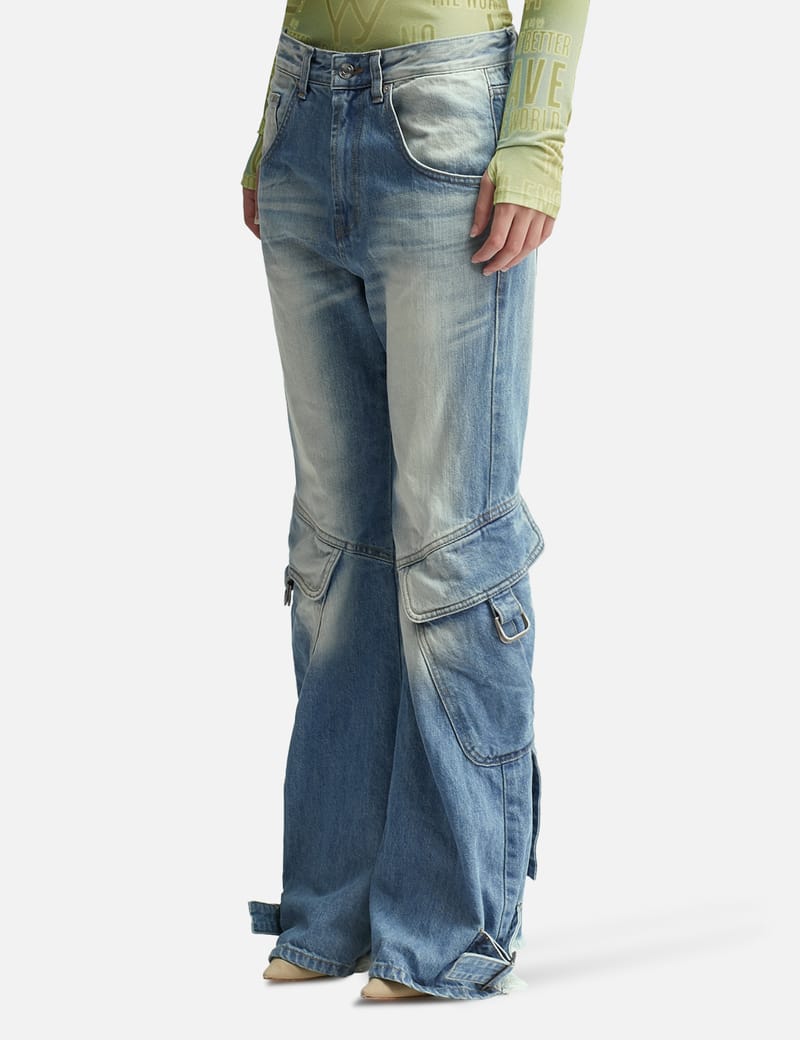 Open YY - ニー カーゴジーンズ | HBX