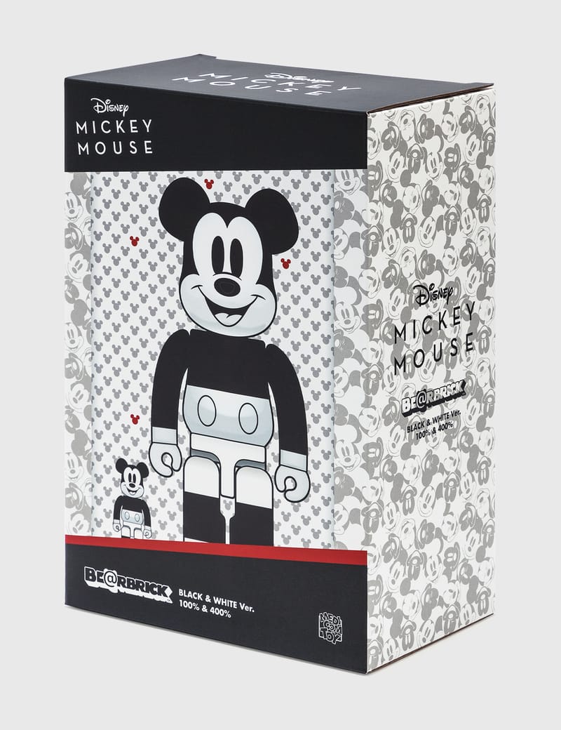 Be@rbrick Mickey Mouse Black & White 2020 Version