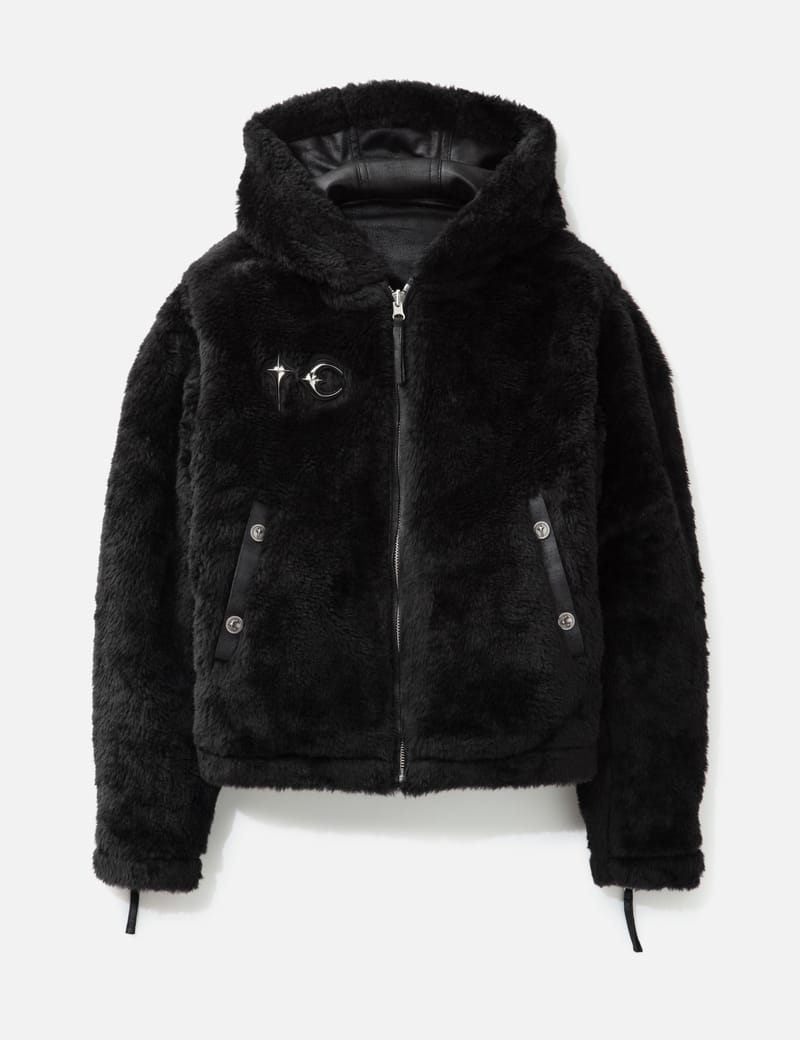 ジャケット・アウター Thug Club REVERSIBLE SHEARLING JACKET THUG CLUB TC Reversible Shearling Jacket - Oversized, double-sided