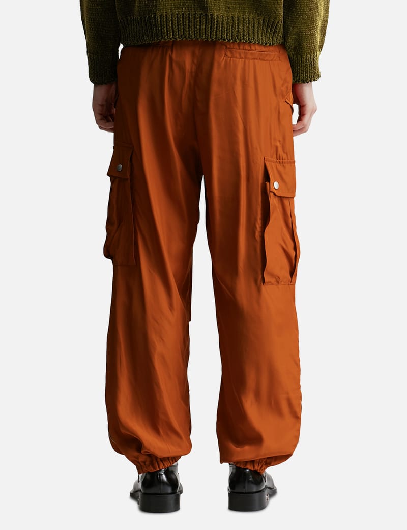 パンツ Dries Van Noten 24ss belted cargo pants Dries Van Noten 24ss belted cargo pants