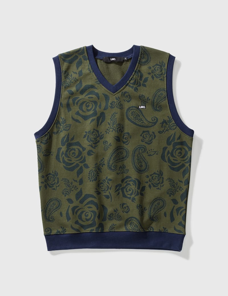 LMC - LMC Rose Paisley Sweat Vest | HBX - Globally Curated Fashion