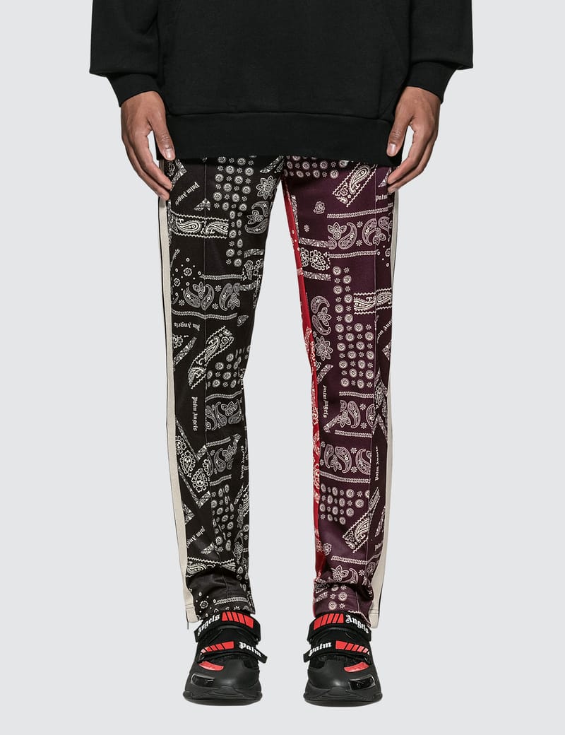 Palm Angels Bandana Classic Track Pants HBX Globally Curated