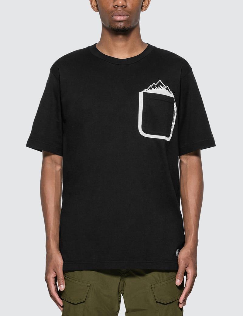 White Mountaineering - Mountain Printed Pocket T-Shirt | HBX