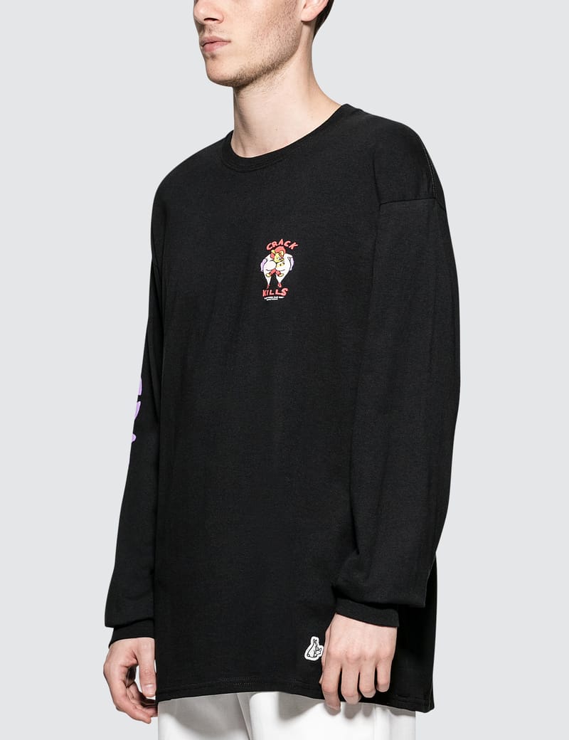 FR2 - Crack Kills L/S T-Shirt | HBX - Globally Curated Fashion and