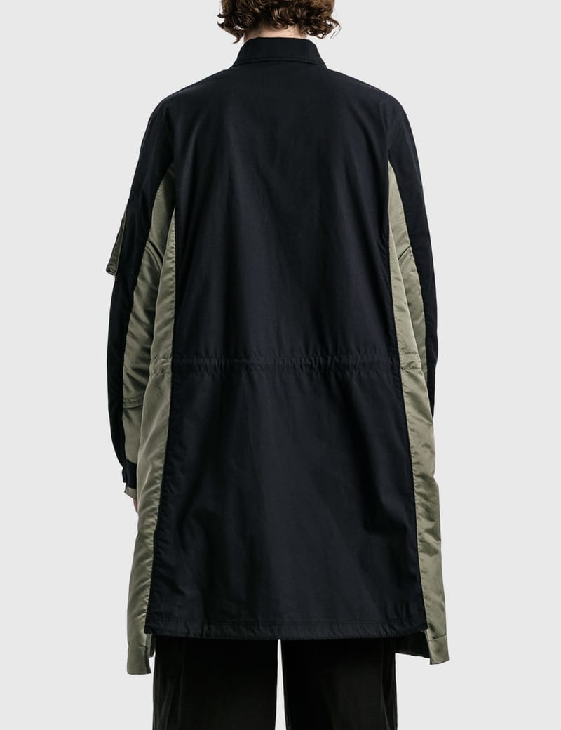 Sacai - Military Coat | HBX - Globally Curated Fashion and