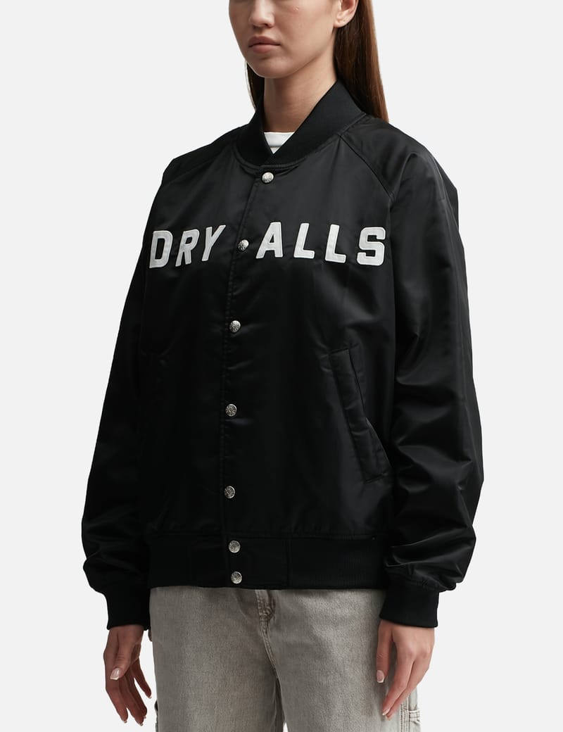 Human Made Nylon Stadium Jacket Navy | SOMEWHERE®