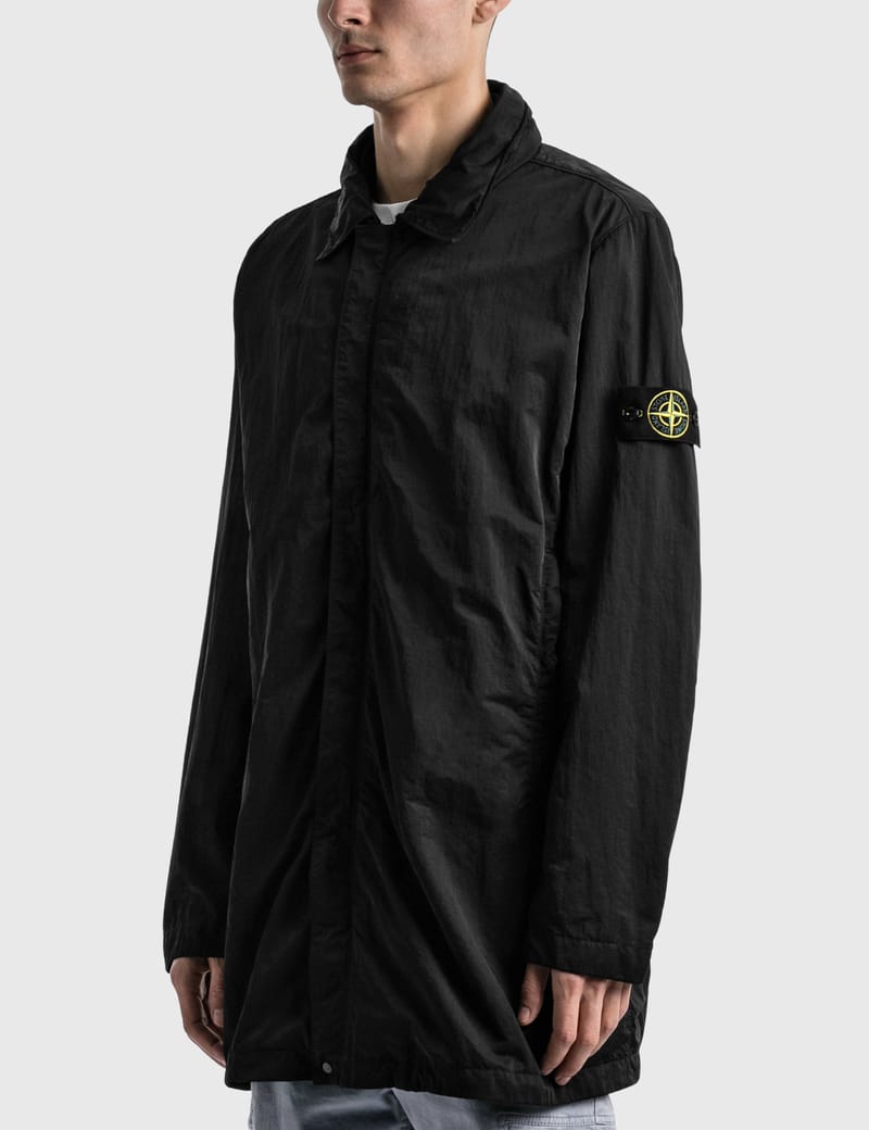 Stone Island - Nylon Batavia-TC Trench Coat | HBX - Globally