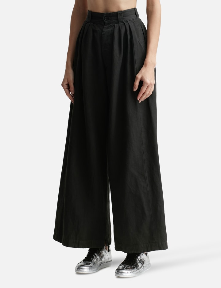 Maison Margiela Cotton Linen Canvas Trousers HBX Globally Curated