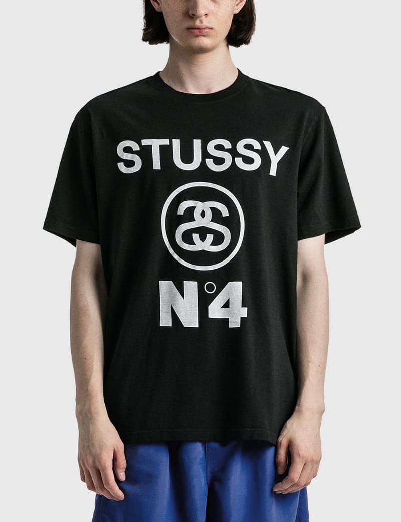 ★【STUSSY】★Stussy Pigment Dyed Stussy No.4 T-Shir.t★ Stussy No. 4 Pigment Dyed New With Tags | eBay
