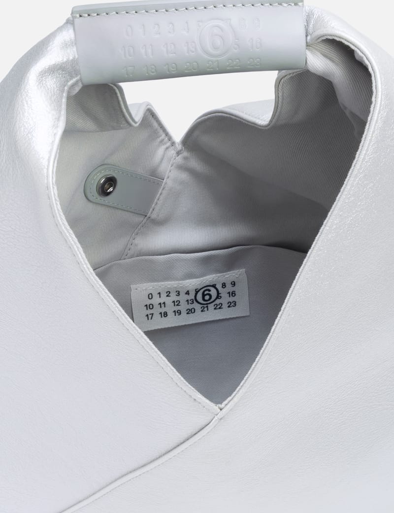 MM6 Maison Margiela Japanese Bag Small - Silver triangular top