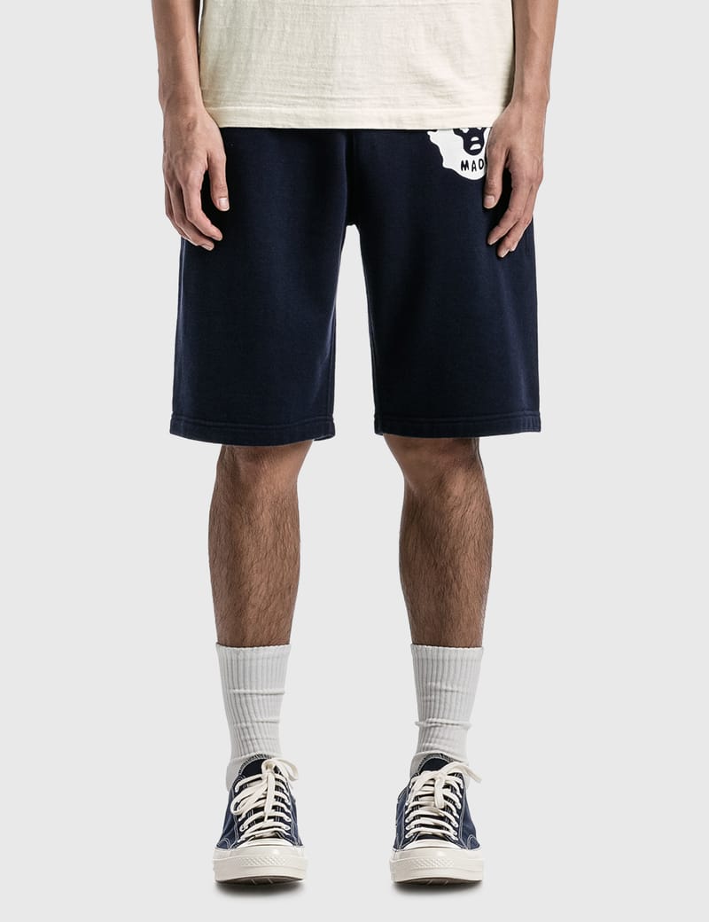 Human Made - Face Logo Sweat Shorts | HBX - Globally Curated