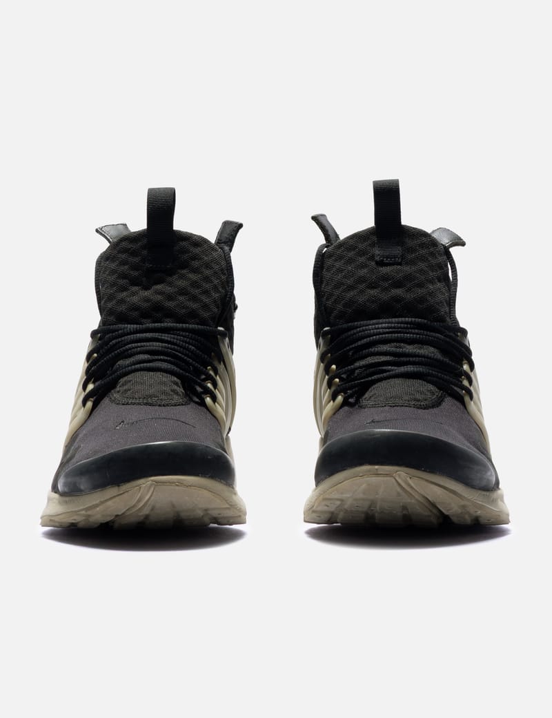 Nike Acronym Air Presto MID - Used black sneakers with visible