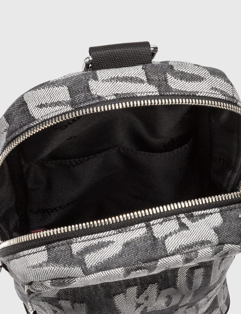 Supreme - Supreme Jacquard Denim Sling Bag | HBX - Globally